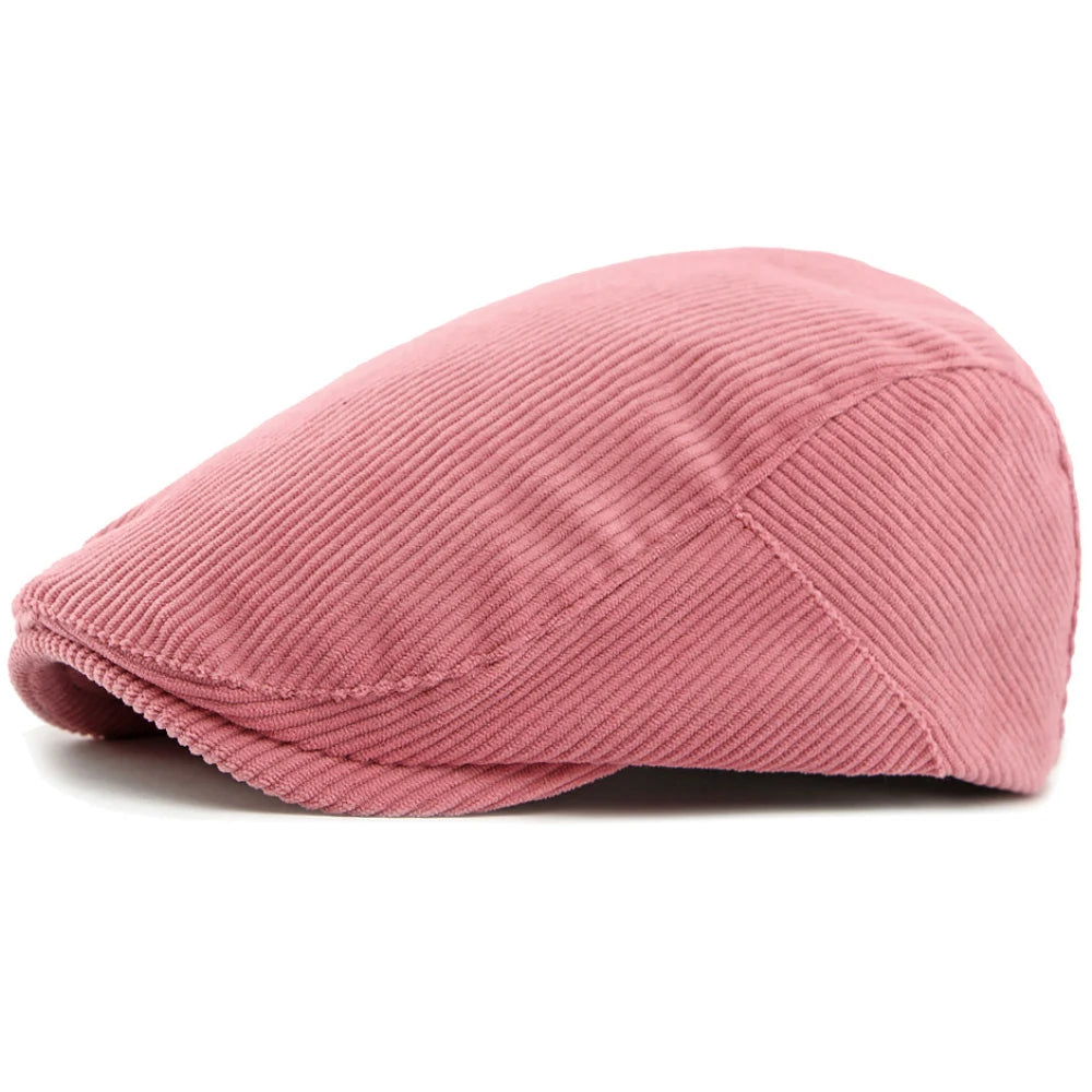 Pitlochry Wool Ivy Cap in Pink