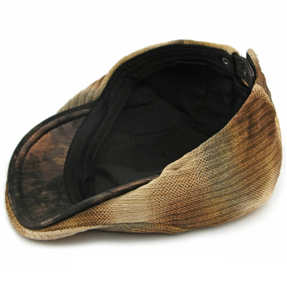 Preston Knitted Print Beret