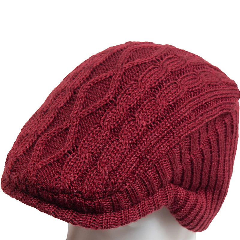 Knitted Earflap Ivy Cap | Scottish Country Flat Cap | Urban Caps NZ