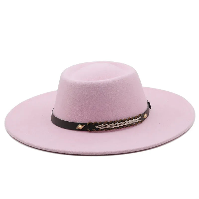 Kingsman Wide-Brim Pork Pie Hat
