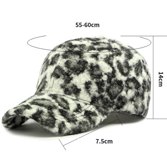 Savoy Leopard-Print Baseball Cap