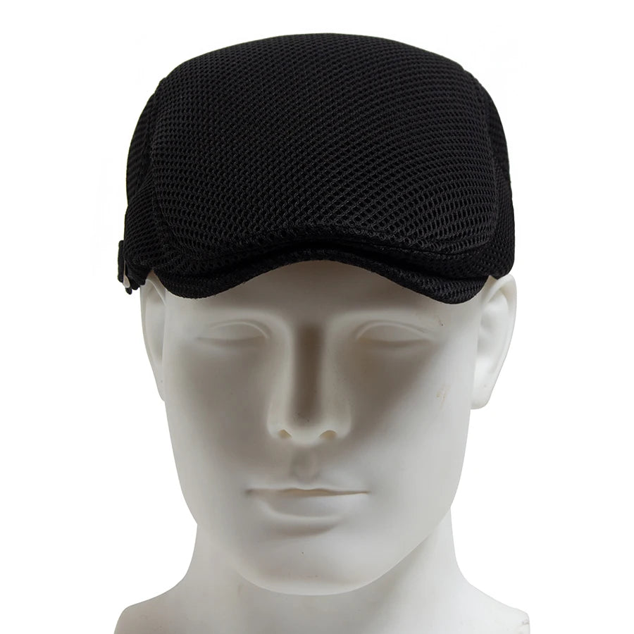 Breathable Mesh Ivy Cap | Country Summer Flat Cap | Urban Caps NZ