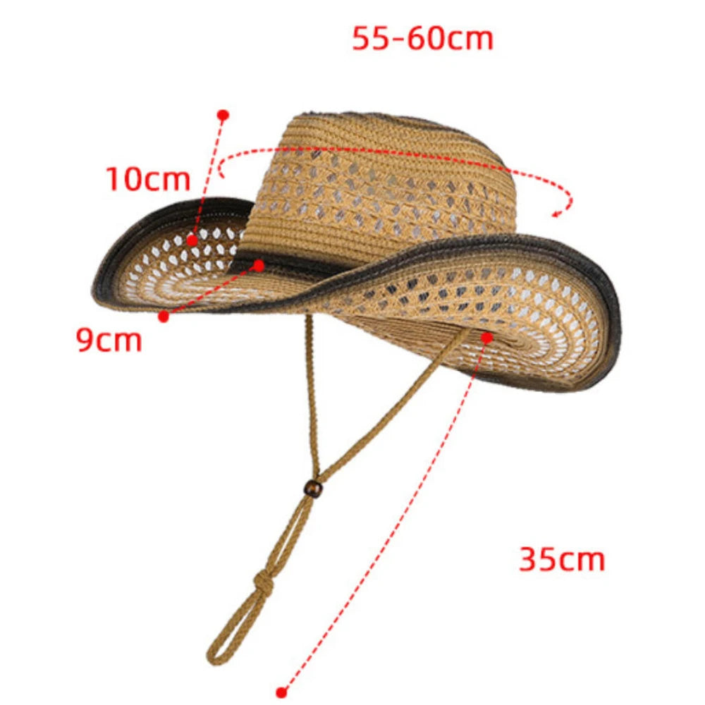 Matlock Wide-Brim Straw Hat