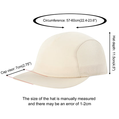 The Sprint | Unisex Quick-Dry Flat Brim Sports Cap | Urban Caps NZ