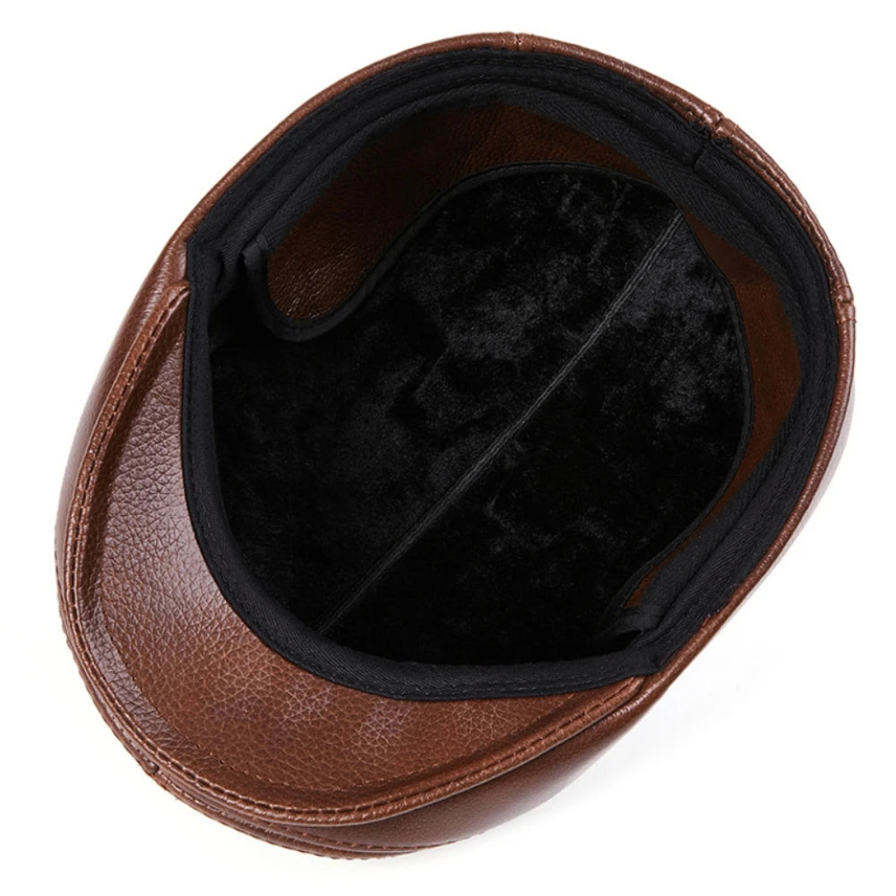 Sterling Leather Beret