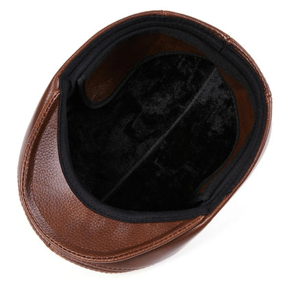 Sterling Leather Beret