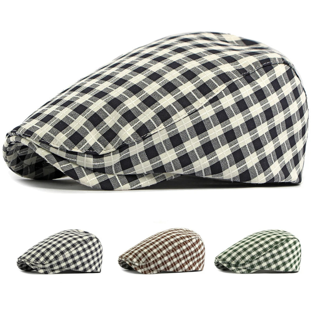 Ealing Plaid Beret