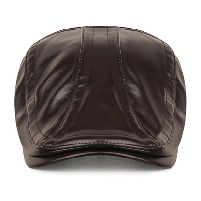Aviemore Faux Leather Beret