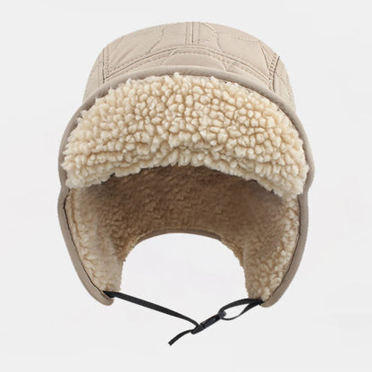 Chukotka Fleece-Lined Bomber Trapper Hat
