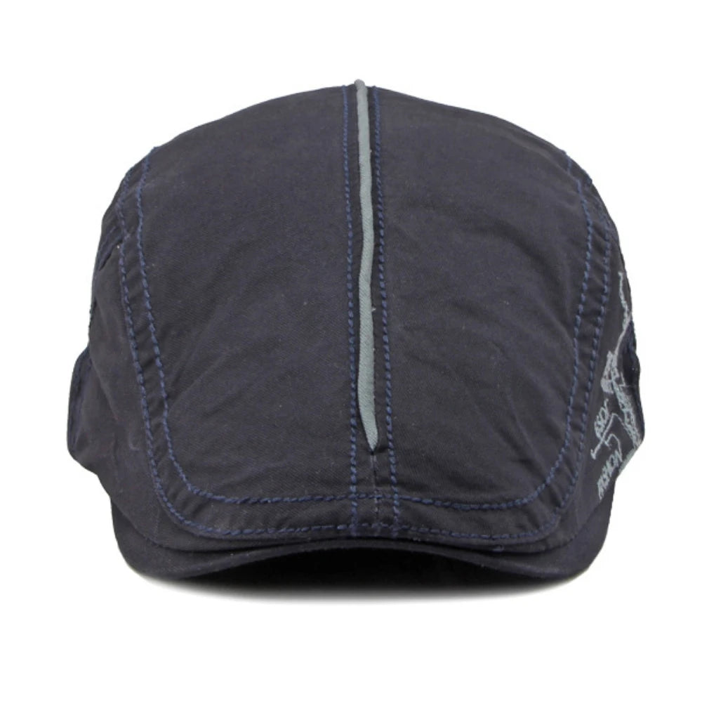 Fitzrovia Letter-Pattern Beret