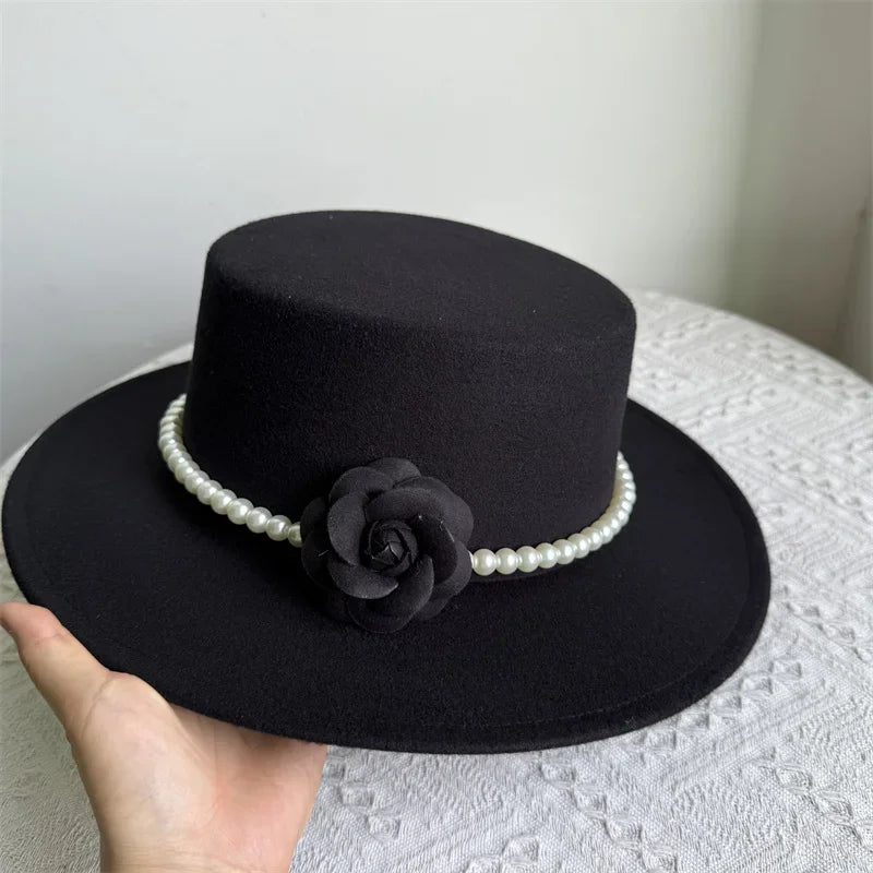 Chantilly Wide-Brim Felt Fedora