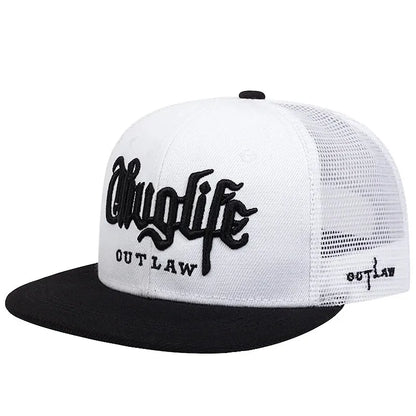 The Hackney | Street Life Embroidery Adjustable Snapback Cap | Urban Caps NZ