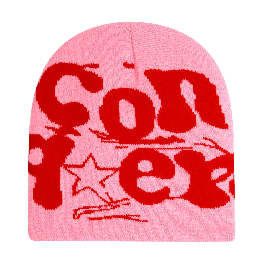 The Skullcap | Y2K Letter Knitted Hip Hop Beanie | Urban Caps NZ