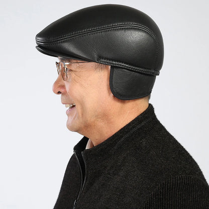 Sterling Leather Beret