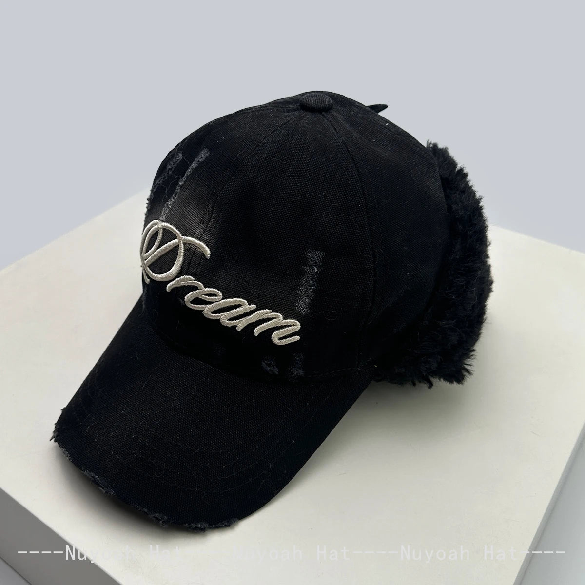 Bowery Distressed Baseball Cap in Lm