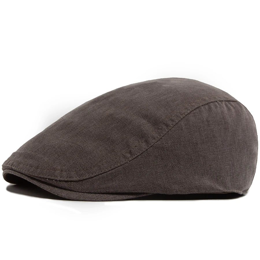 Washed Cotton Ivy Cap | Versatile Country Flat Hat | Urban Caps NZ