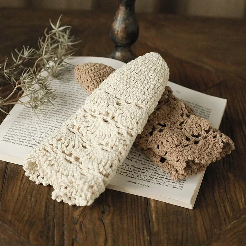 Rosewood Crochet Lace Cap