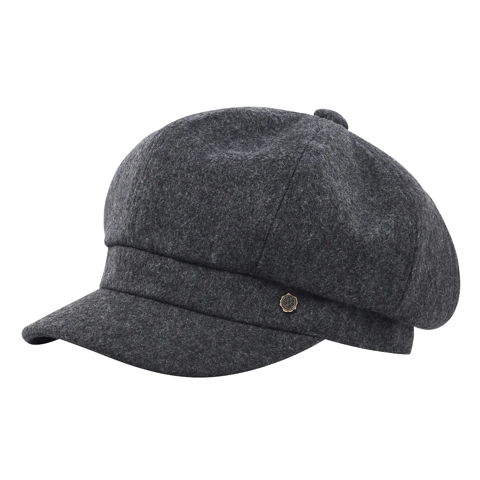The Fiorentina | Women's Wool Tweed 8-Panel Newsboy Cap | Urban Caps NZ