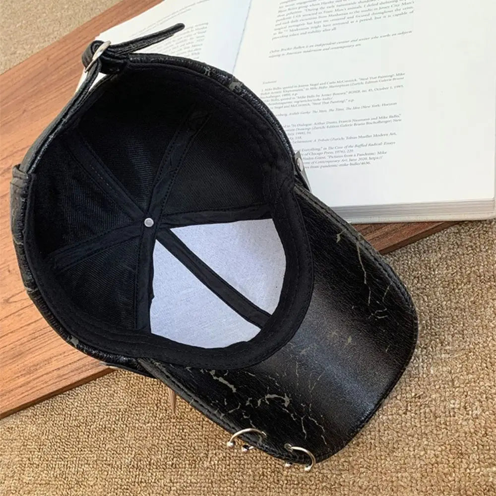 Rebel Doberman Ear Baseball Cap