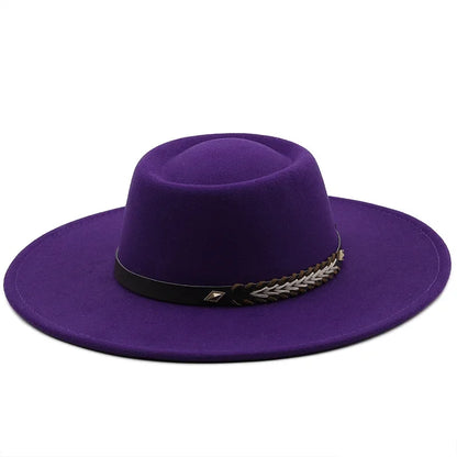 Kingsman Wide-Brim Pork Pie Hat