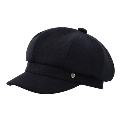 The Fiorentina | Women's Wool Tweed 8-Panel Newsboy Cap | Urban Caps NZ