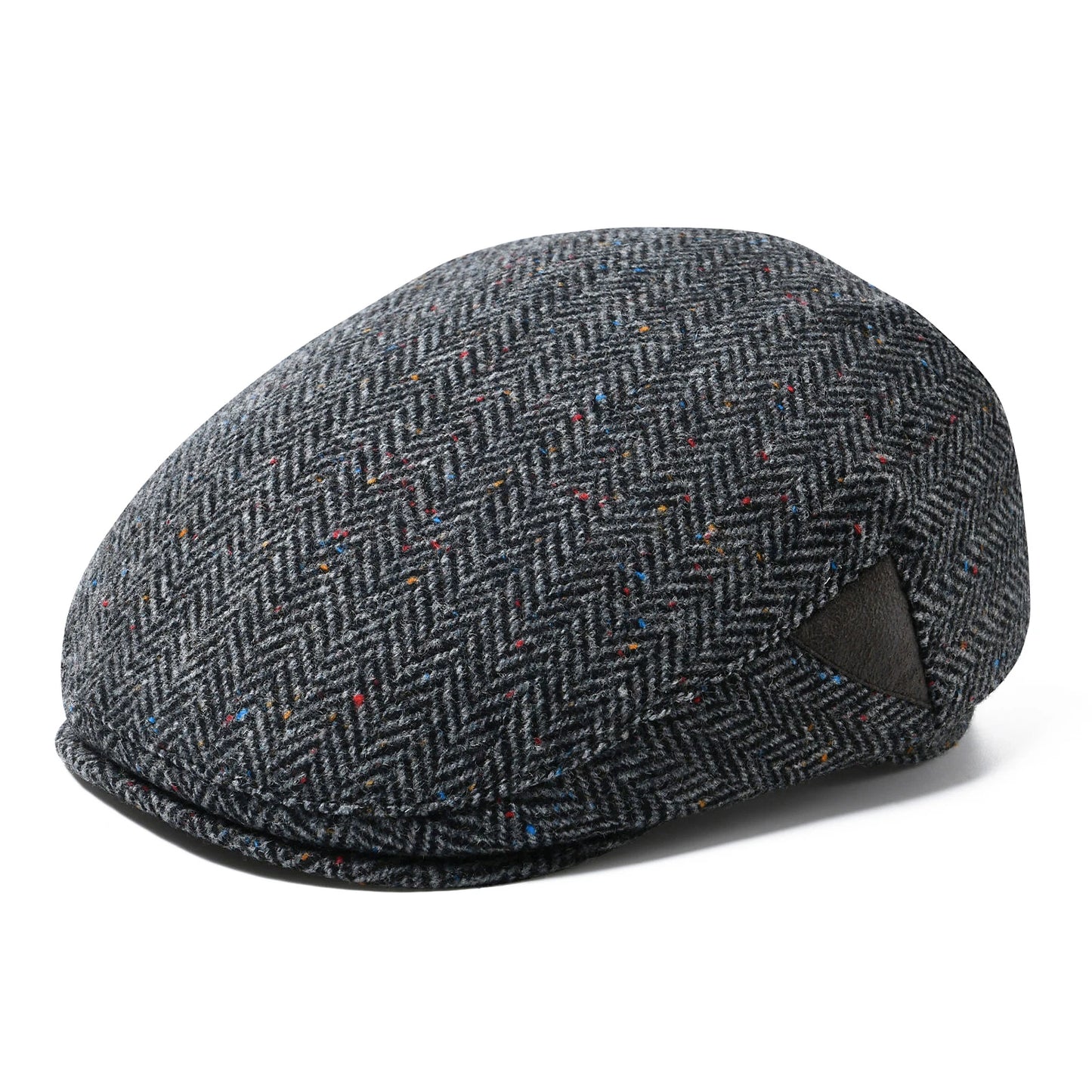 The Dingle | Unisex Wool Tweed Herringbone Irish Flat Cap | Urban Caps NZ