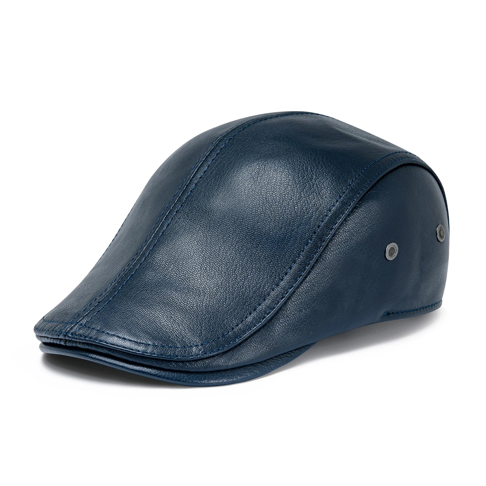 The Regent | Men's Genuine Leather Gatsby Ivy Newsboy Cap | Urban Caps NZ
