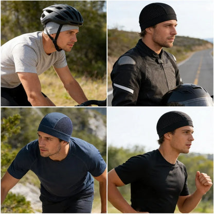 The Ventoux | Breathable Mesh Quick-Dry Skull Beanie Cap | Urban Caps NZ