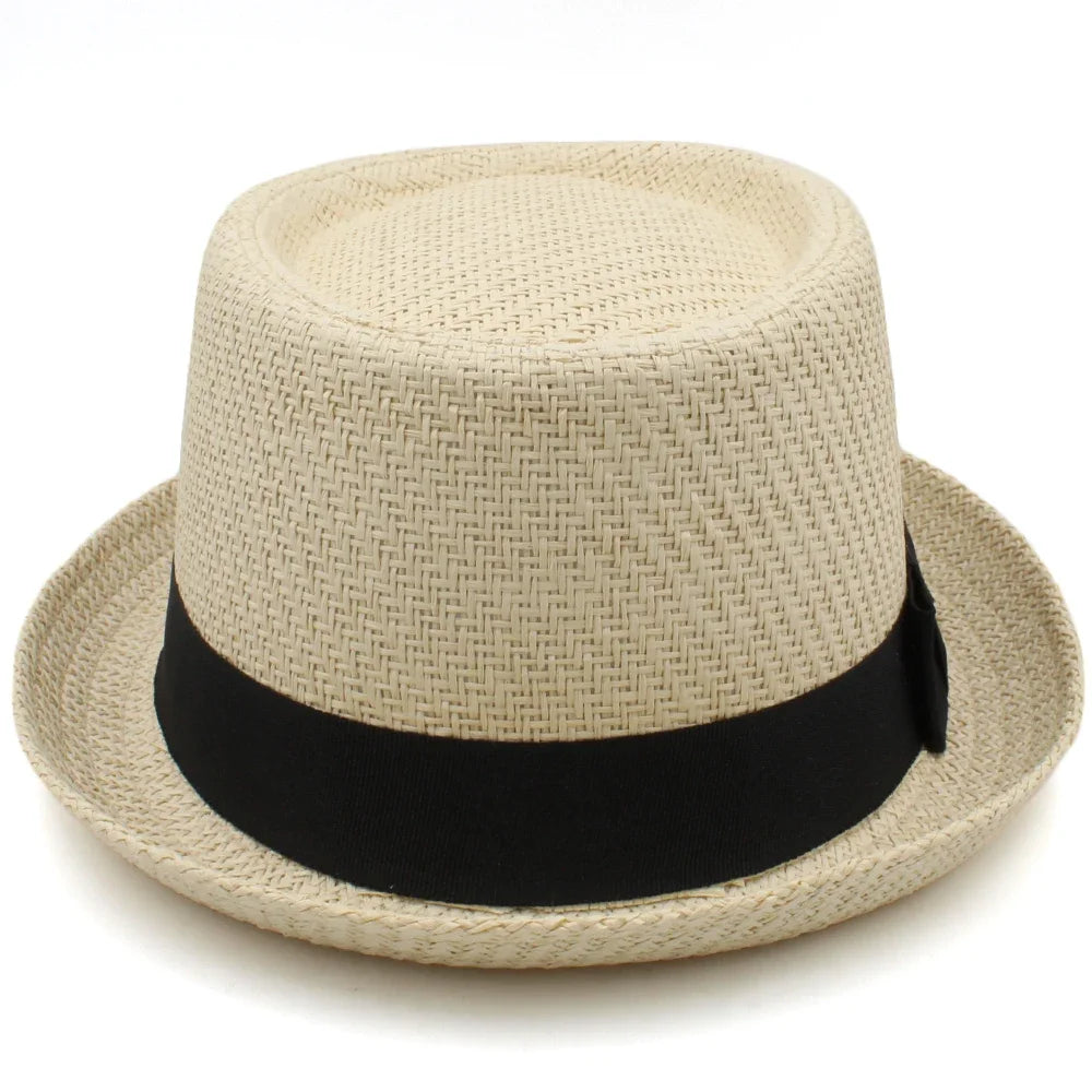 Newport Straw Pork Pie Hat