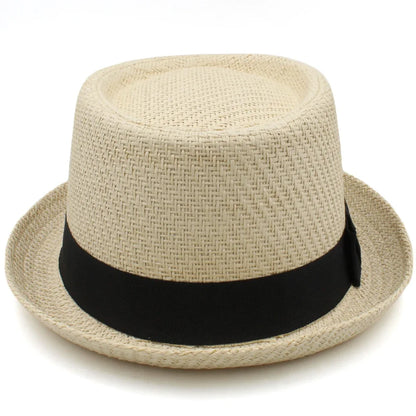 Newport Straw Pork Pie Hat