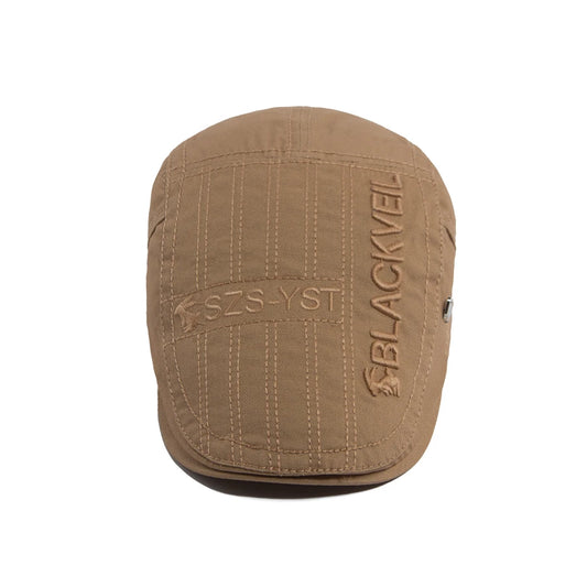 Embroidered Cotton Ivy Cap | Traditional Country Flat Cap | Urban Caps NZ