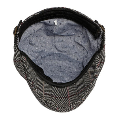 Braemar Plaid Wool Beret