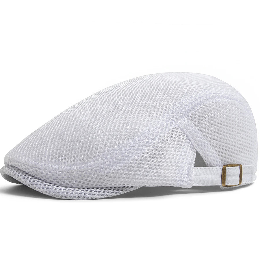 Breathable Mesh Ivy Cap | Country Summer Flat Cap | Urban Caps NZ