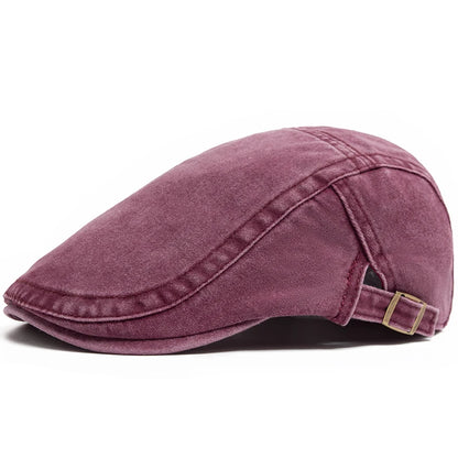 Solid Cotton Ivy Cap | Classic Vintage Flat Cap | Urban Caps NZ