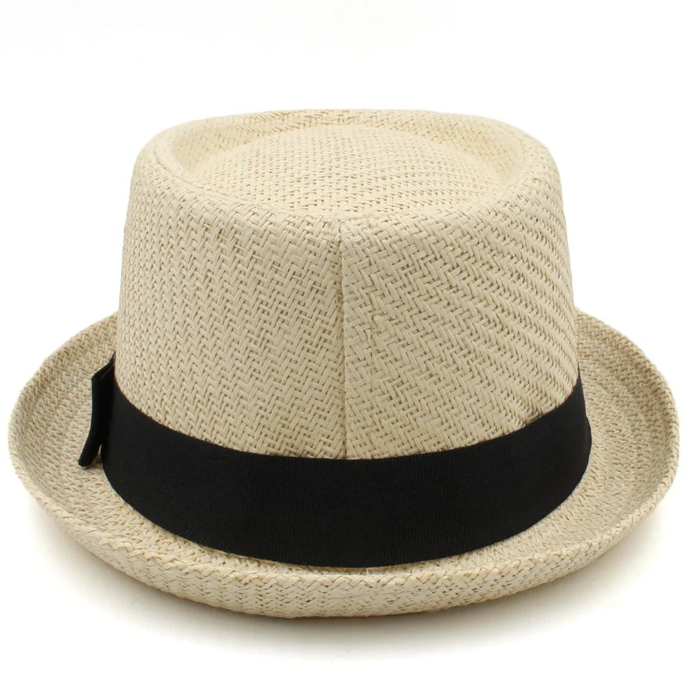 Newport Straw Pork Pie Hat