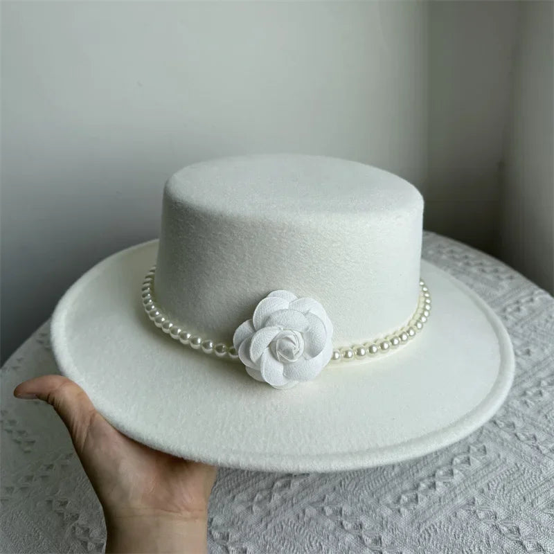 Chantilly Wide-Brim Felt Fedora
