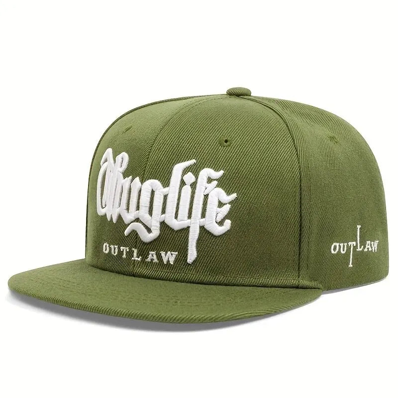The Hackney | Street Life Embroidery Adjustable Snapback Cap | Urban Caps NZ