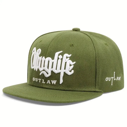 The Hackney | Street Life Embroidery Adjustable Snapback Cap | Urban Caps NZ