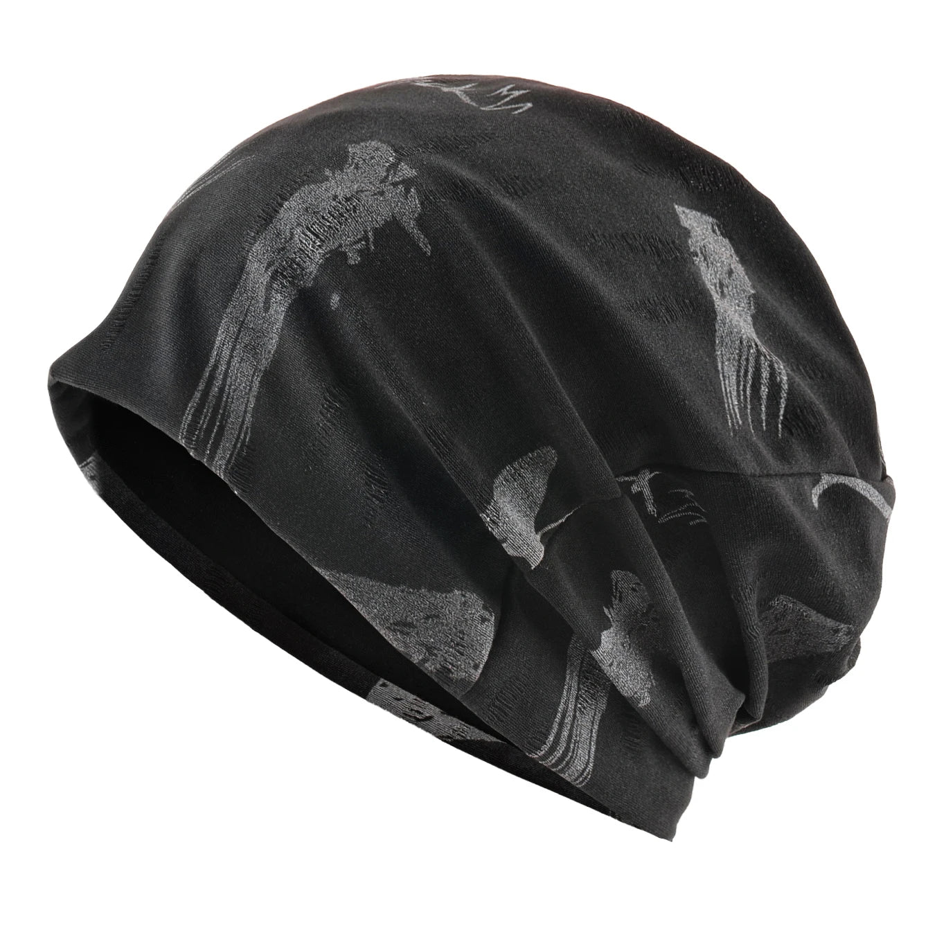 The Bonnet | Letter Print Slouchy Loose Beanie Cap | Urban Caps NZ