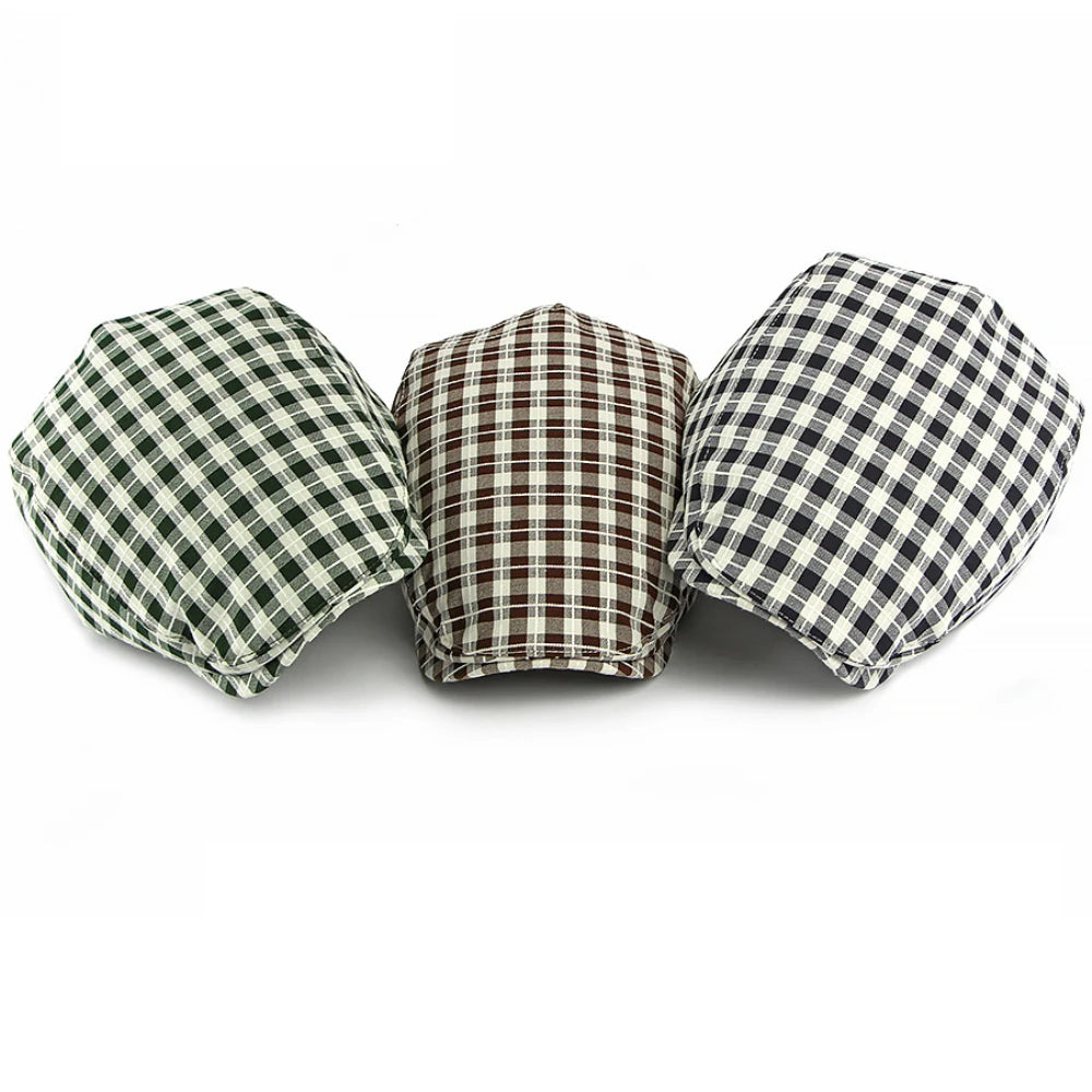 Ealing Plaid Beret