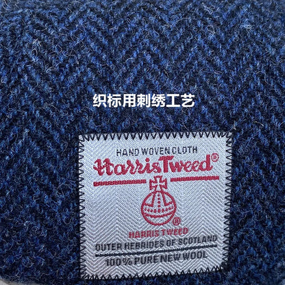 Premium Harris Tweed Octagonal Newsboy Cap – 100% Pure Wool Heritage Collection | Urban Caps
