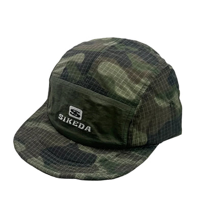 Sikeda Retro Camouflage 5-Panel Baseball Cap - Urban Caps