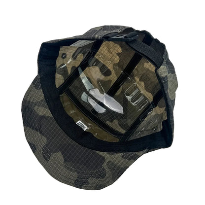 Sikeda Retro Camouflage 5-Panel Baseball Cap - Urban Caps