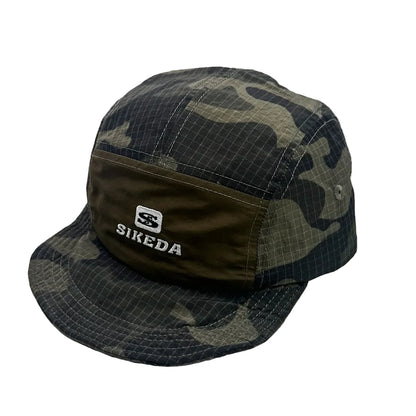 Sikeda Retro Camouflage 5-Panel Baseball Cap - Urban Caps