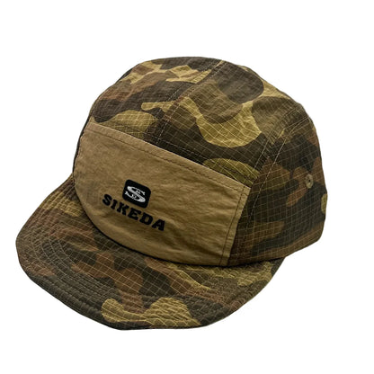 Sikeda Retro Camouflage 5-Panel Baseball Cap - Urban Caps
