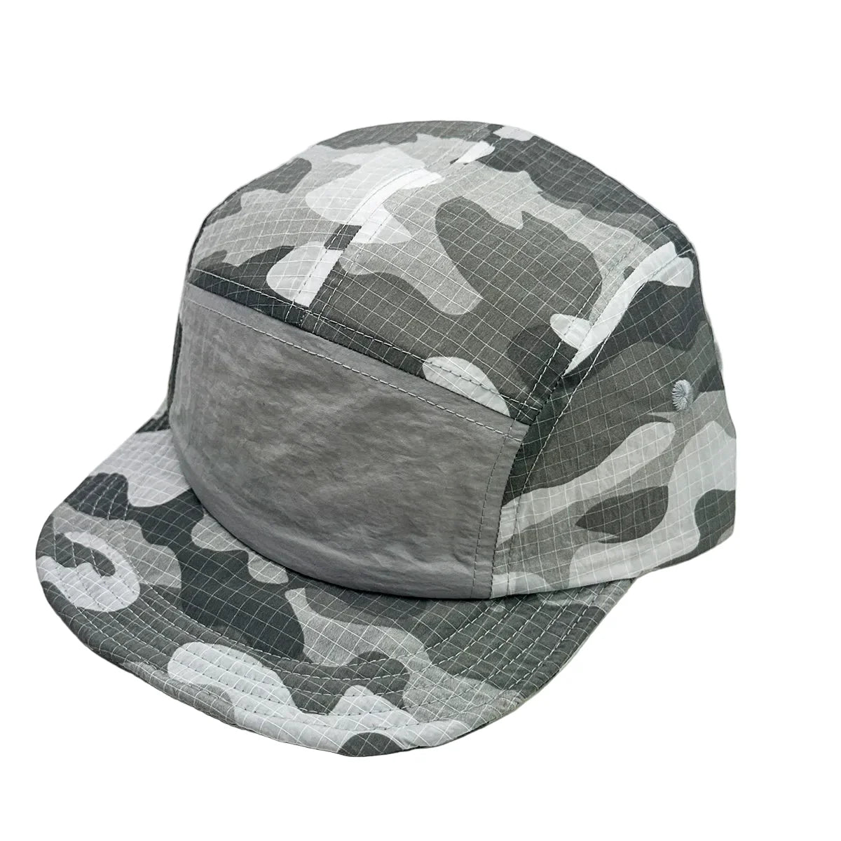 Sikeda Retro Camouflage 5-Panel Baseball Cap - Urban Caps