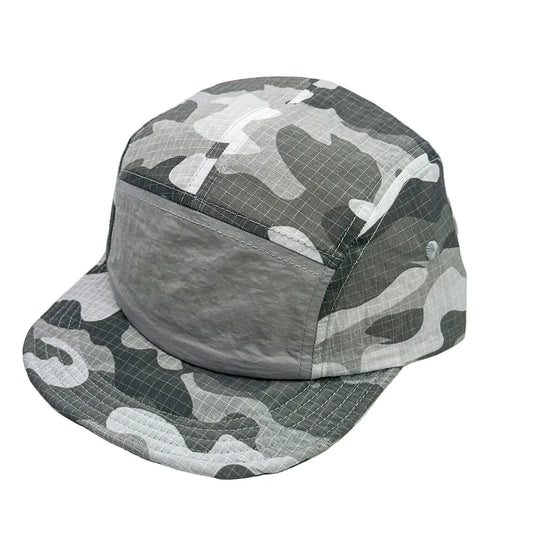 Sikeda Retro Camouflage 5-Panel Baseball Cap - Urban Caps