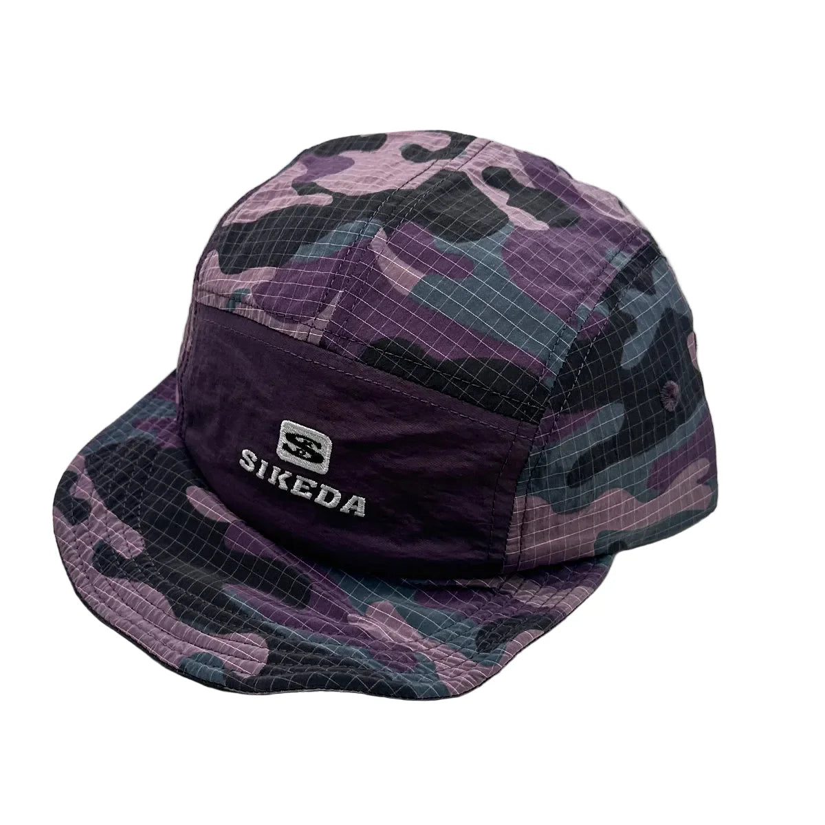 Sikeda Retro Camouflage 5-Panel Baseball Cap - Urban Caps