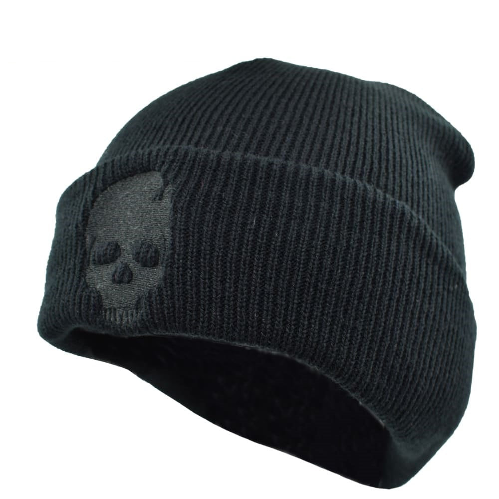 Winter-black-cotton-elastic-skeleton-halloween