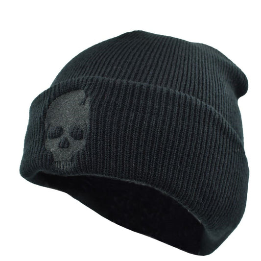 Winter-black-cotton-elastic-skeleton-halloween